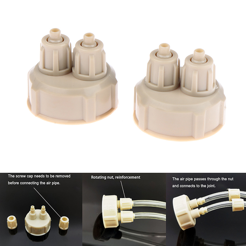 2Pcs Aquarium CO2 System Tube  - Aquarium Moss ulasan dan harga