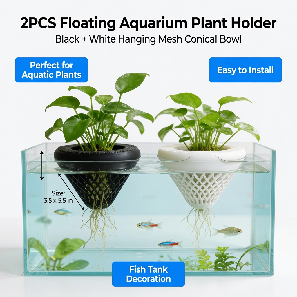 2PCS Floating Aquarium Plant H - Aquarium Plants Live ulasan dan harga