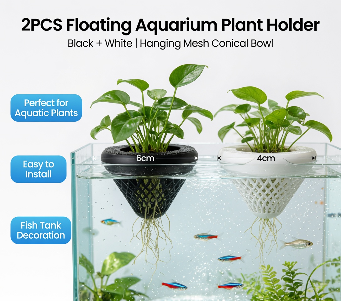 2PCS Floating Aquarium Plant H - Aquarium Plants Live ulasan dan harga