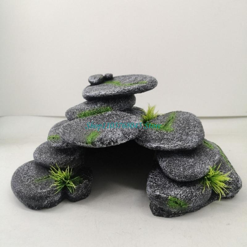 Aquariums Rock Stone Cave Deco - Aquarium Driftwood ulasan dan harga