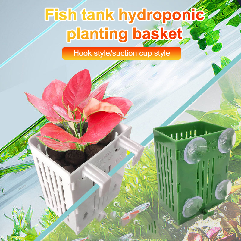 Hanging Suction Cup Hook Aquar - Plant Aquarium Pot ulasan dan harga