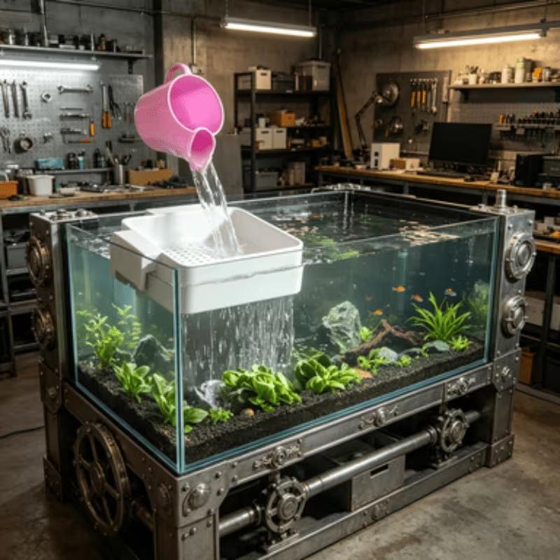 New Aquarium Fish Tank Water C - Aquarium Plant Holder ulasan dan harga