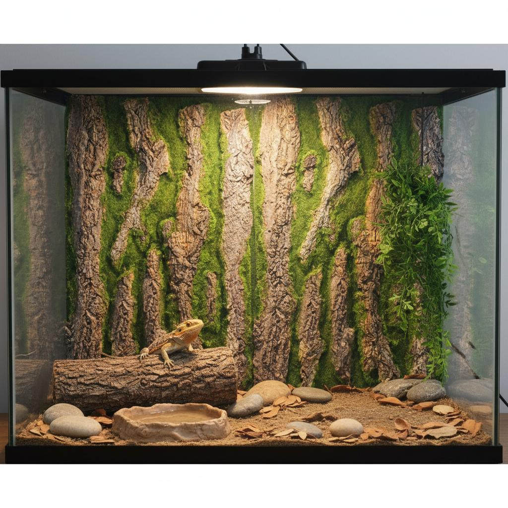 3D Aquarium Background Board R - Aquarium Moss ulasan dan harga