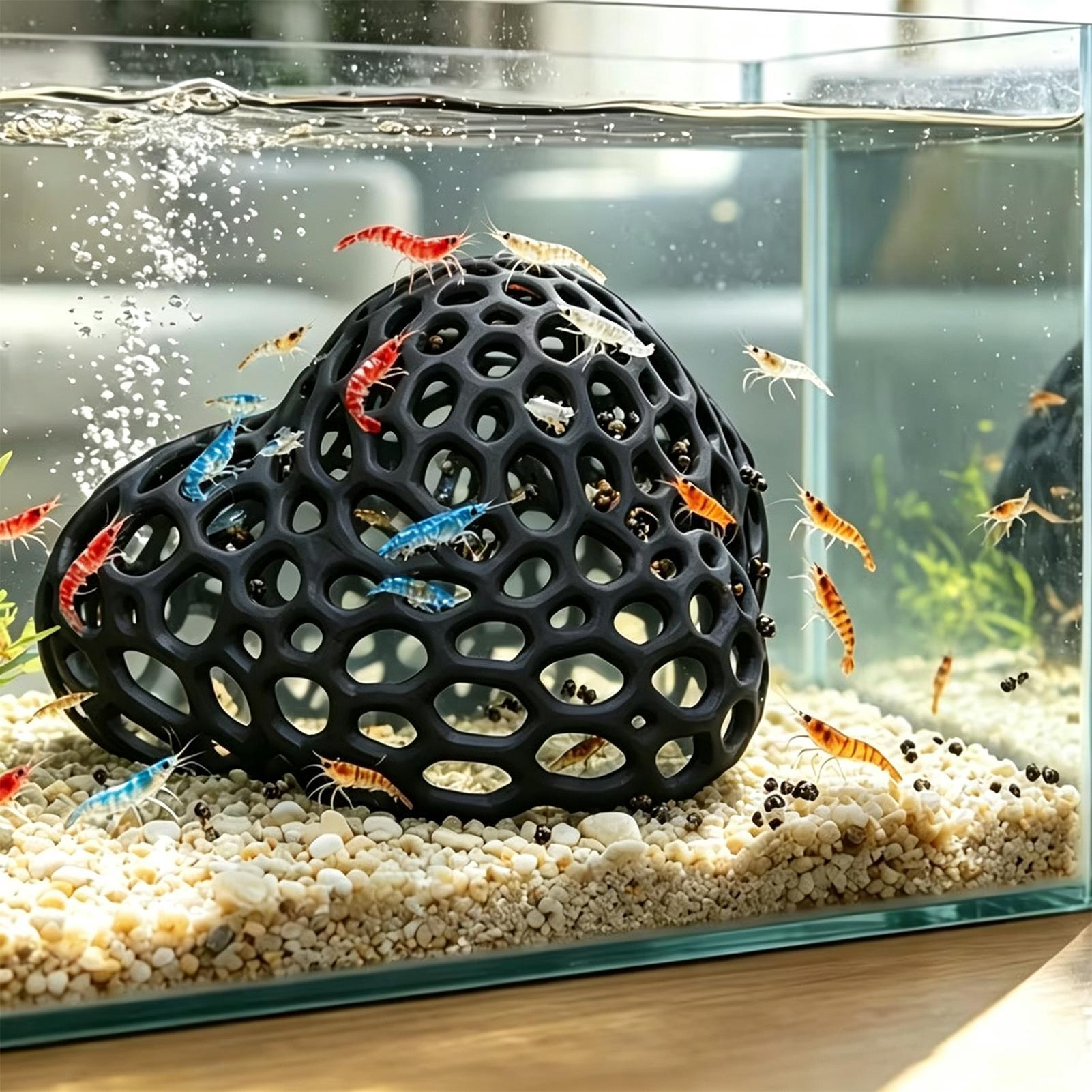 Dome Shaped Aquarium Cave Mult - Aquarium Plants Live ulasan dan harga