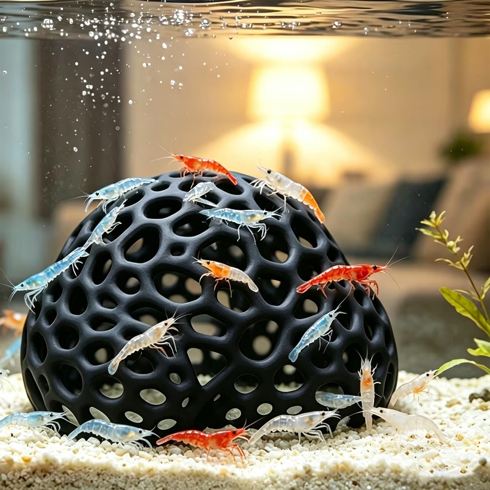 Dome Shaped Aquarium Cave Mult - Aquarium Plants Live ulasan dan harga
