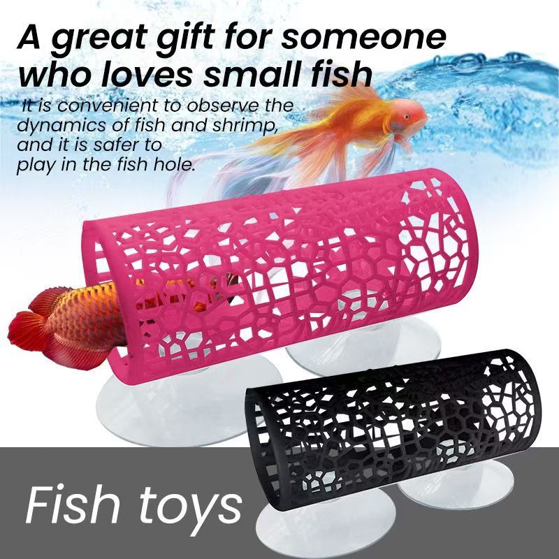 Aquarium Fish Tunnel Toys Bett - Aquarium Fertilizer ulasan dan harga