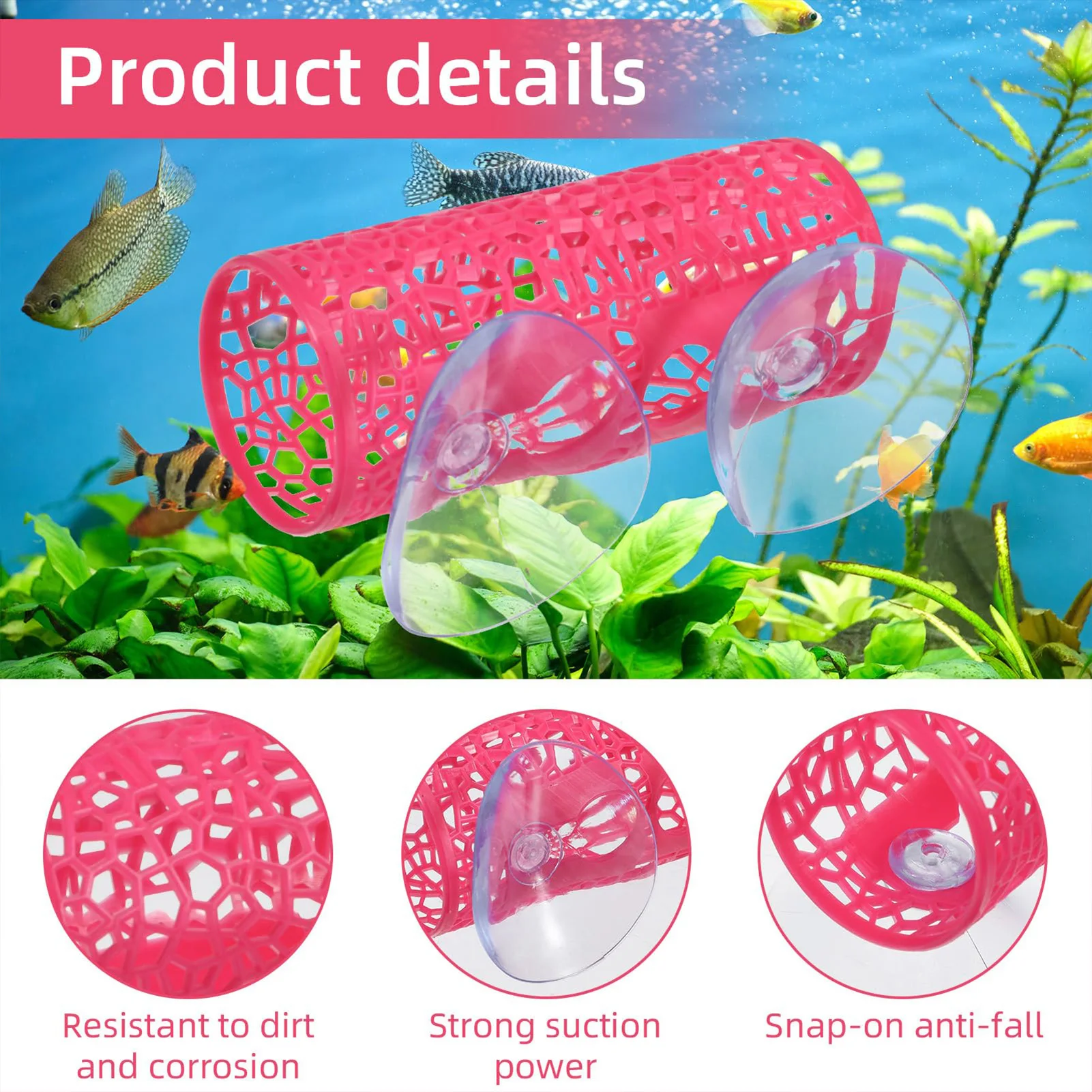 Aquarium Fish Tunnel Toys Bett - Aquarium Fertilizer ulasan dan harga