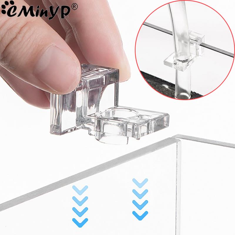 4Pcs Fish Tank Acrylic Clips f - Aquarium Plant Holder ulasan dan harga