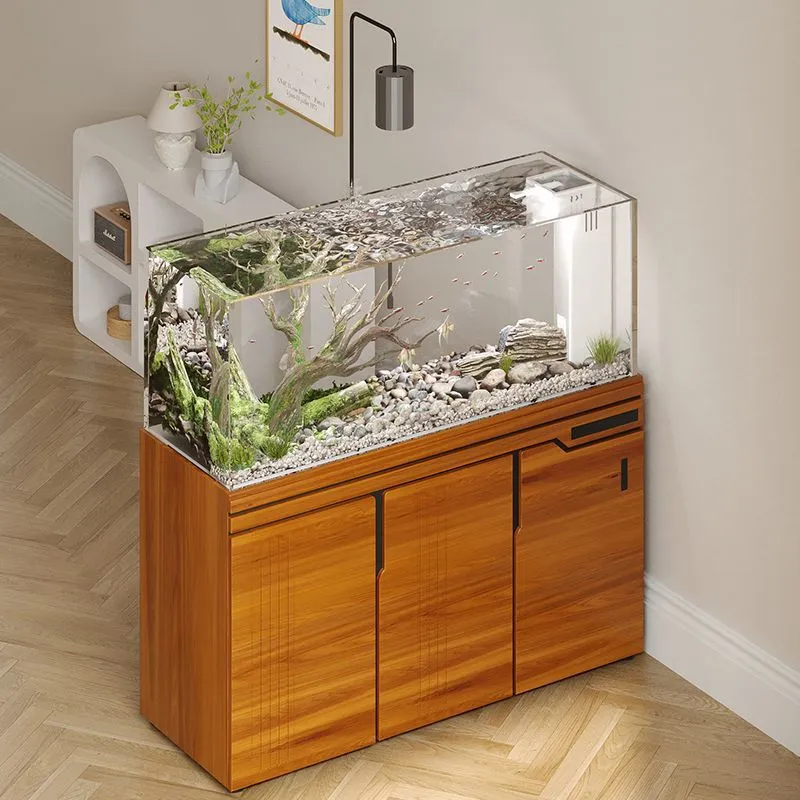 Large Ultra White Glass Fish T - Aquarium Planted Tank Filter ulasan dan harga
