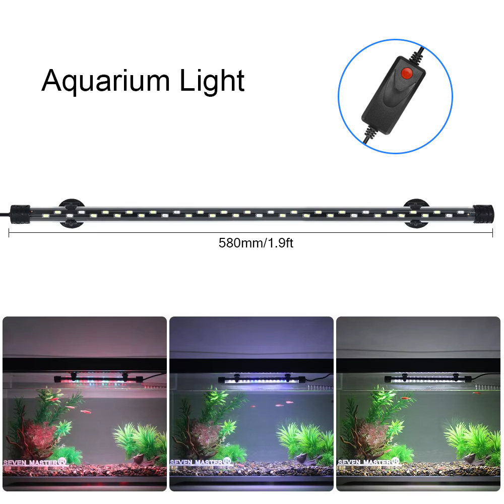 58CM  Aquarium Light LED Plant - Aquarium Plant Substrate ulasan dan harga