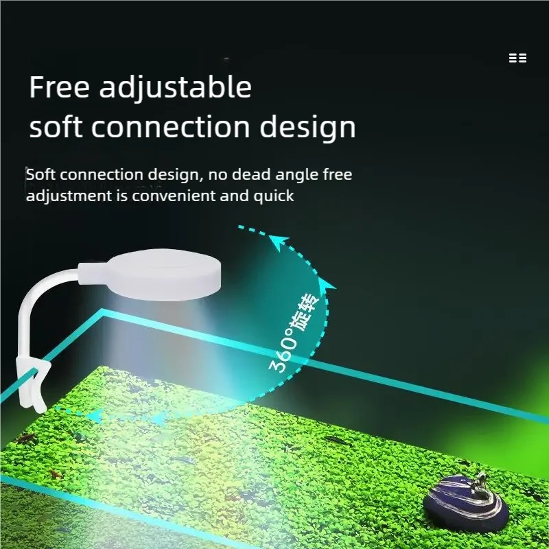 3W LED Clip-On Aquarium Light  - Aquarium Plant Light ulasan dan harga