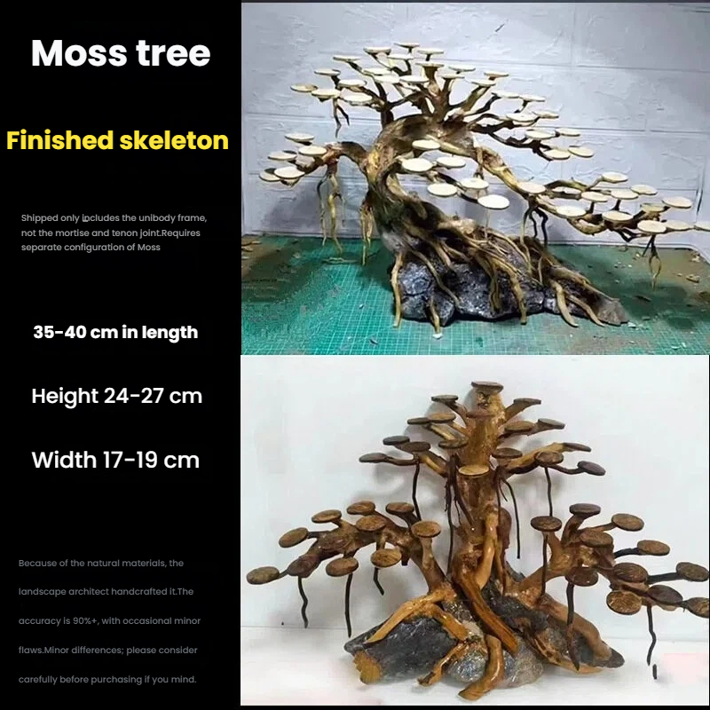 Aquarium Landscaping Moss Tree - Aquarium Moss ulasan dan harga