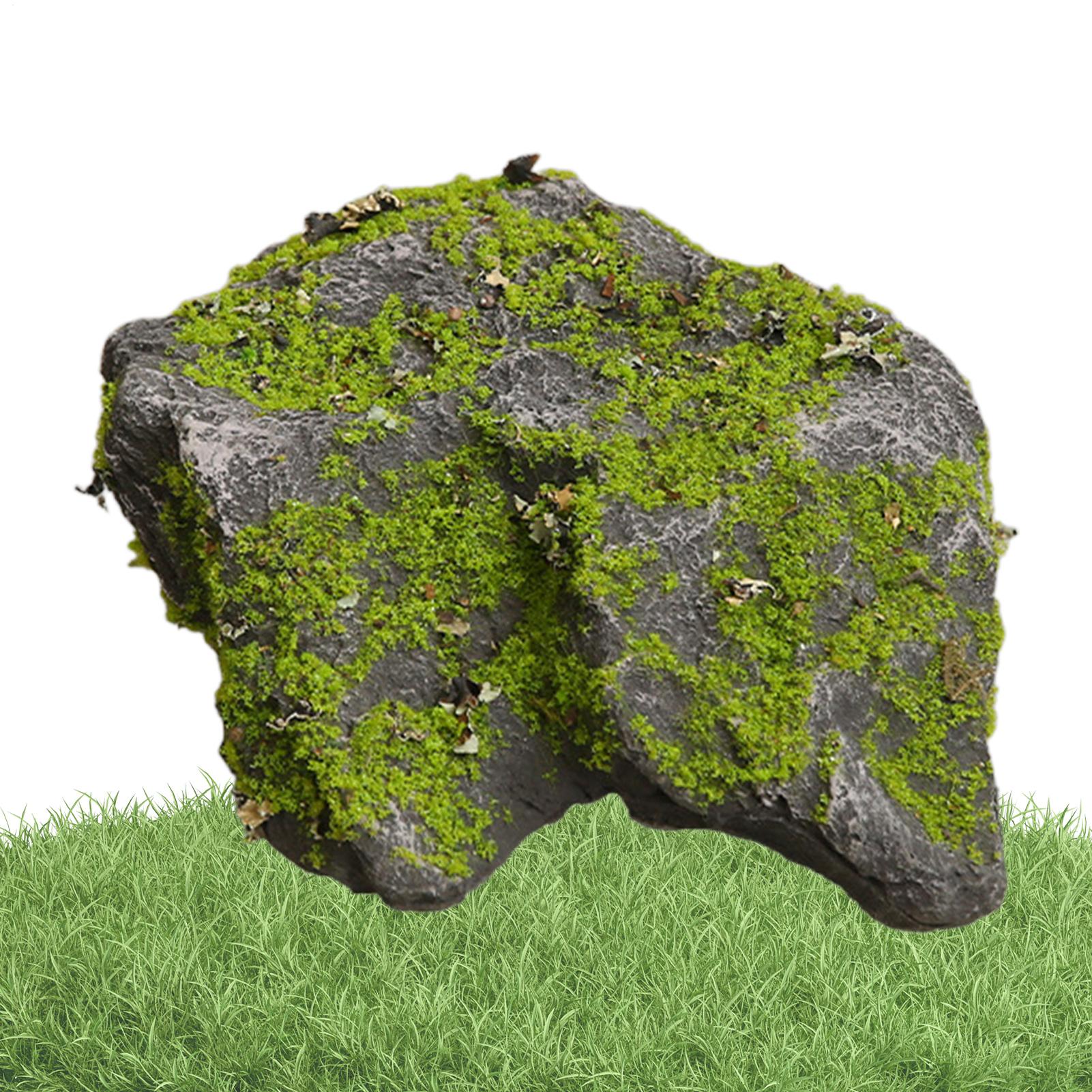 Artificial Rock Realistic Moss - Aquarium Moss ulasan dan harga