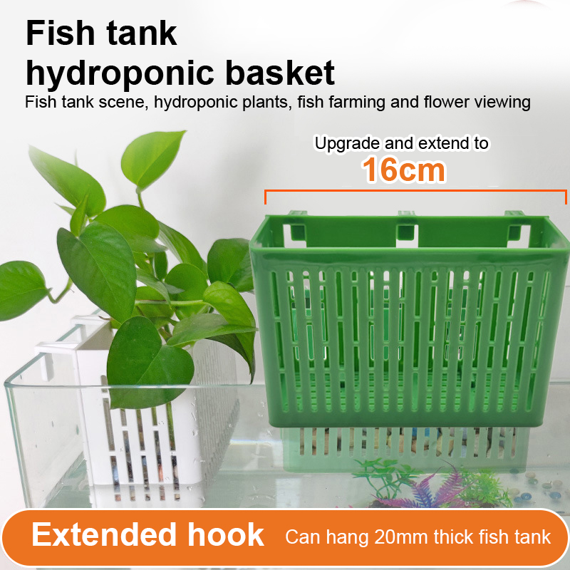 【F】Fish Tank Hanging Planter A - Aquarium Plant Substrate ulasan dan harga