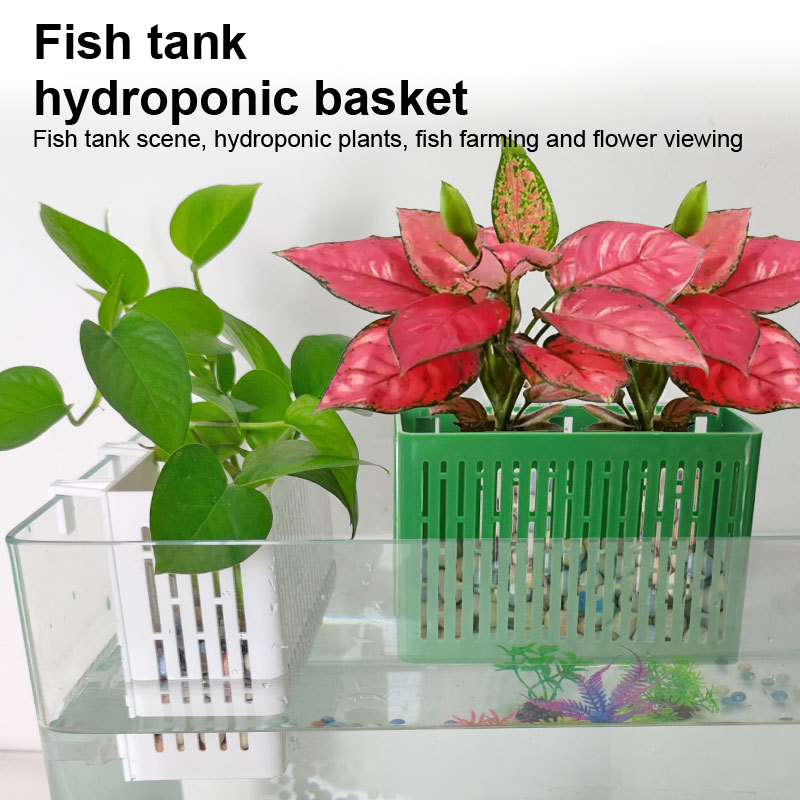 【F】Fish Tank Hanging Planter A - Aquarium Plant Substrate ulasan dan harga